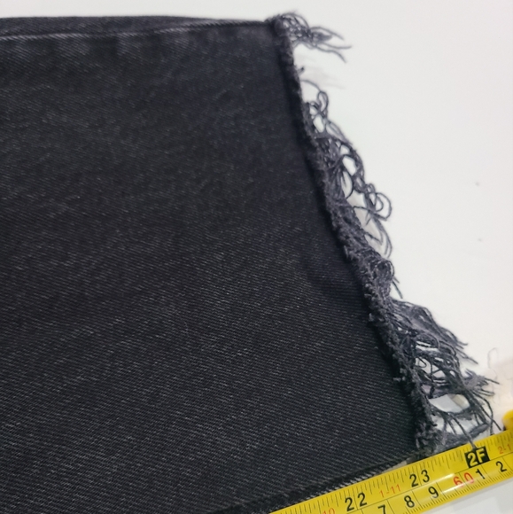 Abercrombie And Fitch The kick flare ultra high rise women's black jeans sz.24 - Picture 6 of 8